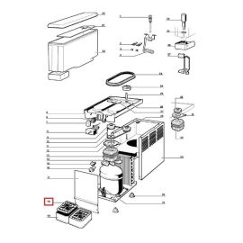 Крышка каплесборника 22800-00501 для сокоохладителя типа MAESTRALE JOLLY купить в Е.Маркет