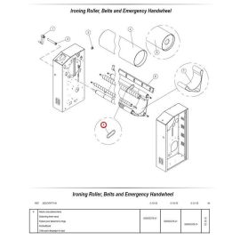Лента 609000378-01 для катка гладильного GMP, мод. G 14-25 купить в Е.Маркет