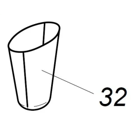 Мешок для сбора ворса (фильтр) 12038184 (DO1SK00018) для машины сушильной FAGOR, серии SR купить в Е.Маркет