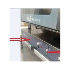 Накладка д/панели 15020012-WLB (90х140) для камеры расстоечной для печи эл. WLBake, серии WB купить в Е.Маркет