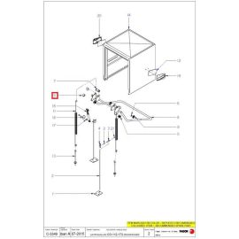 Накладка резиновая 12047537 для машины посудомоечной FAGOR серии CO купить в Е.Маркет