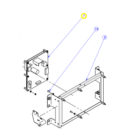 Панель индикации P613006 для стиральных машин серии LC купить в Е.Маркет