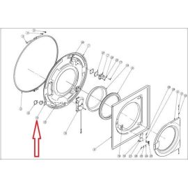 Патрубок12024393 (P502106000) для машин стиральных FAGOR серии LA купить в Е.Маркет