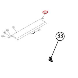 Петля 12047020 (V109050103) для витрины холод. настольной Fagor, серии MI купить в Е.Маркет