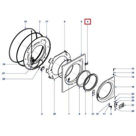 Петля дверная 12123602 для машин стиральных FAGOR купить в Е.Маркет