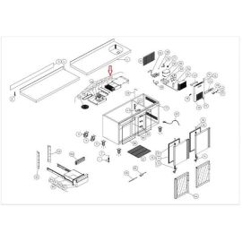 Поддон испарителя 12033557 (6003050038) для прилавка холодильного FAGOR серии MSP купить в Е.Маркет