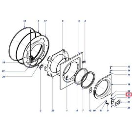 Пружина ручки двери 12023383 (P620510000) для машин стиральных FAGOR купить в Е.Маркет