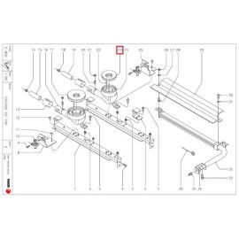 Рассекатель пламени 12039162 (U445731500) для горелки для плиты газовой FAGOR, серии CG купить в Е.Маркет