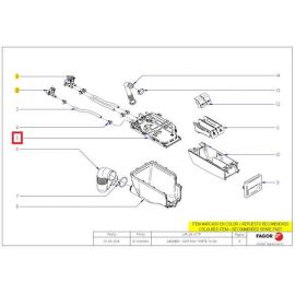 Распределитель моющего средства 12151986 для машины стиральной Fagor, серии LAP купить в Е.Маркет