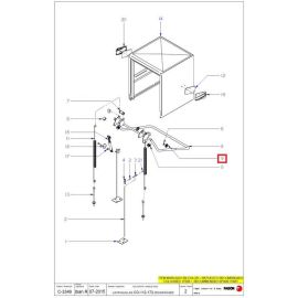 Ролик рукоятки купола 12098068 для машины посудомоечной FAGOR серии CO купить в Е.Маркет