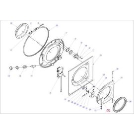 Ручка двери 12023338 (P620504000) для машин стиральных FAGOR серии LA купить в Е.Маркет