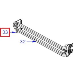 Суппорт ТЭНа 12049715 для машин посудомоечных FAGOR купить в Е.Маркет