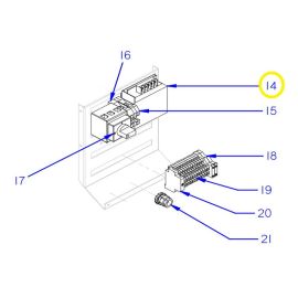 Трансформатор 12116823 1N 50W 240V/12V для машины стиральной FAGOR, серии LA купить в Е.Маркет
