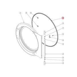 Уплотнение двери 12093034 (DO1BE03603) для машины сушильной Fagor, серии SR купить в Е.Маркет