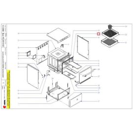 Уплотнение 12049352 для машины посудомоечной FAGOR, серии CO купить в Е.Маркет