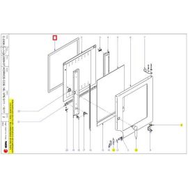 Уплотнение двери 12024186 (R670500000) для печи электрической Fagor, серии VPE купить в Е.Маркет