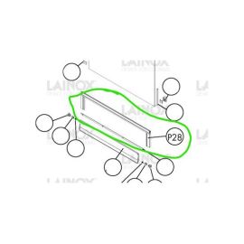 Уплотнение для пароконвектомата Lainox 70048040 купить в Е.Маркет