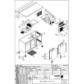 Фильтр-осушитель 12048655 (2061600001) для прилавка (стола) холодильного FAGOR купить в Е.Маркет