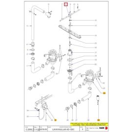 Фитинг ополаскивателя 12024470 (Z201903000) для машины посудомоечной FAGOR, серии CO купить в Е.Маркет