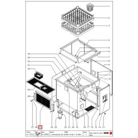 Фильтр 12048626 (Z710907) для машины посудомоечной FAGOR, серии FI купить в Е.Маркет