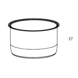 Чаша сменная для рисоварка Hurakan HKN-SR270 купить в Е.Маркет