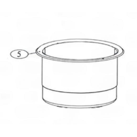 Чаша для мармит горшочка Hurakan HKN-SB57 купить в Е.Маркет