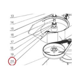 Шкив большой Liloma для VC 55 MF-20 купить в Е.Маркет