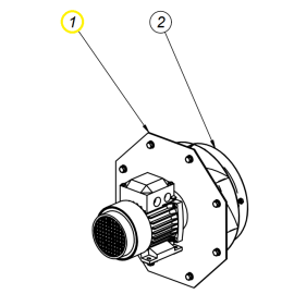 Электродвигатель (3ф, 0,75 кВт) 12149176 (1DC07294) для машины сушильной FAGOR, серии SR купить в Е.Маркет