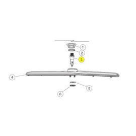 Штифт катушки полоскания для пмм Apach 325109 купить в Е.Маркет