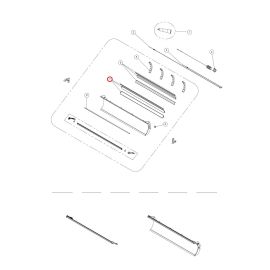 ТЭН (G1400) 1FZES047A005 для катка гладильного GMP 1400 купить в Е.Маркет