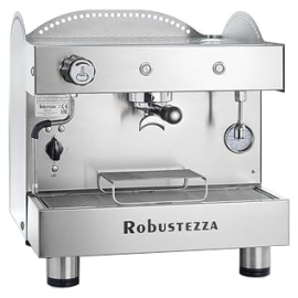 Кофемашина ROBUSTEZZA BZB1MMIXIL высокая группа+экономайзер, сталь купить в Е.Маркет