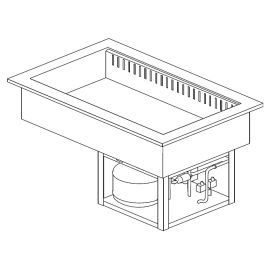 Ванна охлаждаемая встраиваемая ТММ ВВМХ 3 GN1/1 купить в Е.Маркет