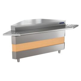 Прилавок нейтральный угловой KAYMAN ПНВН-90-02 внутренний купить в Е.Маркет