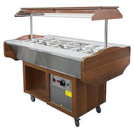 Мармит ПищТех МЭП-2Б-ШС-Г, орех купить в Е.Маркет