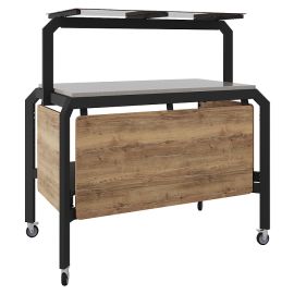 Стол нейтральный Кобор AN220 black/olovo/diamant купить в Е.Маркет