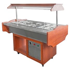 Стол шведский ПищТех СОЭП-ШС, орех купить в Е.Маркет