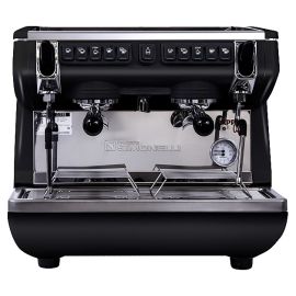 Кофемашина Nuova Simonelli Appia Life Compact 2 Gr V черная, высокие группы, экономайзер, автомат купить в Е.Маркет