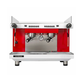 Кофемашина Sanremo Zoe Competition SED 2 высокие гр. автомат, бело-красная купить в Е.Маркет