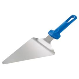 Лопатка для пиццы GiMetal AC-STP10 с изогнутой треугольной головкой 15х19,5 см (нерж. сталь, рукоятка пластик) купить в Е.Маркет