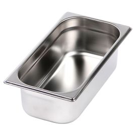 Гастроемкость Luxstahl 813-4 GN 1/3-100 (327х176х100) нерж. купить в Е.Маркет