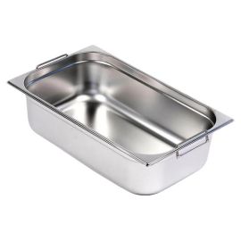 Гастроемкость Gastromix GN-H 1/1-200 (530х325х200) нерж. сталь, с ручками купить в Е.Маркет