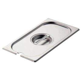 Крышка для гастроемкости Gastromix GN 2/3 (354х325) с отверстием для ложки, нерж. сталь купить в Е.Маркет