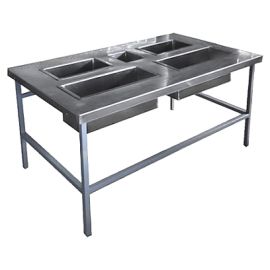 Стол производственный ПищТех СРОд-1350х800х700 купить в Е.Маркет