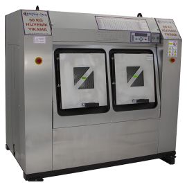 Машина стирально-отжимная Kromluks KHB-E/60 барьерного типа купить в Е.Маркет