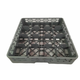 Кассета посудомоечная для стаканов и чашек NORMA 16 ячеек, 500х500 купить в Е.Маркет
