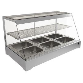 Витрина тепловая Кобор СR1-117H серебряная купить в Е.Маркет