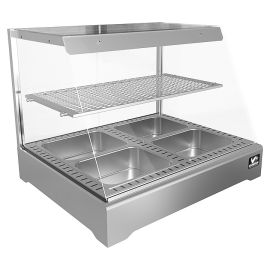 Витрина тепловая Кобор CR1-80H серебряная купить в Е.Маркет