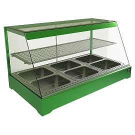 Витрина тепловая Кобор CR1-117H зеленая купить в Е.Маркет