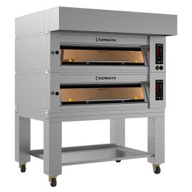 Печь подовая модульная Kumkaya EF 12080-2 с подставкой и вытяжкой купить в Е.Маркет