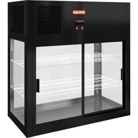 Витрина холодильная HICOLD VRH О 990 Black купить в Е.Маркет